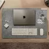 TAPIS DE SOURIS PERSONNALISABLE EN FEUTRE RECYCLE 'BIURO'