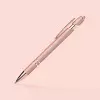 STYLO PERSONNALISABLE BILLE EN METAL 'PRINCY ROSY'
