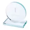 TROPHEE PERSONNALISABLE EN VERRE 'VICKY'