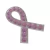 BROCHE RUBAN PERSONNALISEE 'SOLIDARITE STRASS'