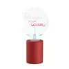 AMPOULE PERSONNALISEE 2 LIGNES 'LAMPUN'