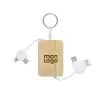 PORTE CLES CABLE CHARGE PERSONNALISABLE 'MEDIALI'