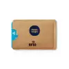 PORTE CARTE PERSONNALISÉ ANTI RFID PAPIER RECYCLÉ 'SMARTCARDI'