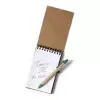 EXPRESS 24/48H   BLOC NOTES PERSONNALISÉ AVEC STYLO RECYCLÉ 'PAPYRUS' 