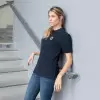 POLO PUBLICITAIRE FEMME BLACK MATCH 'SPIRIT'