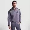 SWEAT PERSONNALISABLE COL DEMI ZIP 'MAVERICK'