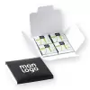 CARTE 4 CARRES PERSONNALISABLE LPCC® 'CARBIO'