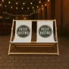 CHILIENNE PUBLICITAIRE AVEC DOUBLE TOILE 'DOBLO'