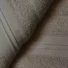 SERVIETTE JACQUARD PUBLICITAIRE 'JAKO BLANC' 100x180 CM
