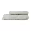 SERVIETTE JACQUARD PUBLICITAIRE 'JAKO BLANC' 70x140 CM