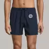 SHORT DE BAIN TRICOLORE PERSONNALISABLE 'SUNRISE'