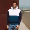SWEAT PERSONNALISABLE MIXTE TRICOLORE 'TRIAM'