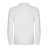 POLO PERSONNALISABLE ML HOMME BLANC 'ESTRELLO'