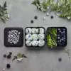 LUNCH BOX PERSONNALISABLE MB SQUARE MONBENTO® 'BLOUC'