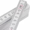 MÈTRE PLIANT PERSONNALISABLE BOIS BLANC 'MINESURA' 2M