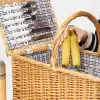 PANIER PIQUE NIQUE PERSONNALISÉ POUR 4 PERSONNES 'VIVI+'