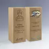 TROPHEE EN BOIS PERSONNALISE 'ROBINOUD BLOC '