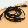 KIT PERSONNALISABLE PRISE ET CABLE 'IDEAL BLACK'