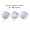GOBELET 30 CL QUADRI PERSONNALISABLE 'CUP FACETTES'