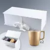 COFFRET 2 MUGS PERSONNALISABLE EN VERRE MIF 250ML 'FLASHY'