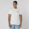 TEE SHIRT HOMME BLANC PERSONNALISABLE 'NAYA 150 2.0'