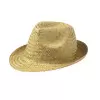 CHAPEAU DE PAILLE PERSONNALISABLE 'COBOCHIC PAILLE'