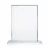 TROPHEE EN VERRE PERSONNALISE 'VICKY QUADRI RECTANGLE'