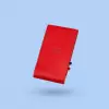 ETUI AVEC MIROIR CUIR RECYCLE PERSONNALISABLE 'FABY'