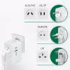 ADAPTATEUR DE VOYAGE PERSONNALISABLE USB 'TRAVLY'