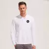POLO PUBLICITAIRE MIXTE MANCHES LONGUES BLANC 'PRIME LSL'