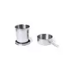 VERRE PLIABLE PERSONNALISABLE ACIER INOX 220 ML 'COTI'
