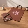 SET SAC CARNET ET STYLO PERSONNALISABLE 'BUSY'