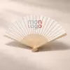 EVENTAIL EN BAMBOU SCULPTE PERSONNALISABLE 'BIGAN'