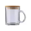 MUG EN VERRE RECYCLE 300ML PERSONNALISABLE 'LEYHA'