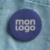 BADGE ROND BRODE PERSONNALISABLE 'AYAK'