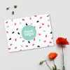 CARTE INVITATION PUBLICITAIRE EN PAPIER ENSEMENCE 'BELNI'