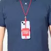 TOUR DE COU PUBLICITAIRE POUR TELEPHONE 'BYSEL' 