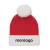 BONNET NOEL PERSONNALISABLE TRICOTE AVEC REVERS 'TRIKA'
