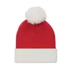BONNET NOEL PERSONNALISABLE TRICOTE AVEC REVERS 'TRIKA'