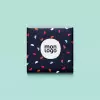 BADGE AIMANTE CARRE PERSONNALISABLE 'KIMY'