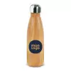 BOUTEILLE ISOTHERME PUBLICITAIRE EN INOX 500ML 'ASTRIO WOOD' 4J