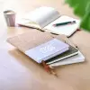 CARNET A5 PERSONNALISABLE LIEGE COTON 'NATURON COLOR'