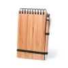 BLOC NOTES BAMBOU AVEC STYLO PERSONNALISABLE 'WHIM BLOC'