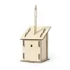 NICHOIR EN BOIS POUR OISEAUX PERSONNALISABLE 'PIWOU'