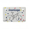 PLAQUE DE VELO PERSONNALISABLE EN ALUMINIUM 'BIKYA'