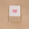 CARNET A5 EN VELOURS PERSONNALISE 'FLOWINE'