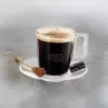 TASSE EN VERRE FRANCAIS 90ML PERSONNALISABLE 'NUEVO' 