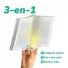 LAMPE DE LECTURE PERSONNALISABLE 3 EN 1 FRANCAISE 'ZIALI'
