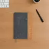 CARNET A5 FEUTRE RPET PERSONNALISABLE 'SELSA'