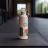 GOURDE RPET AVEC MOUSQUETON 750ML PERSONNALISABLE 'MANCYO'
